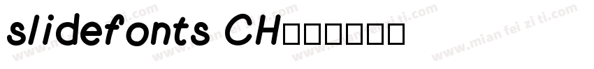 slidefonts CH字体转换